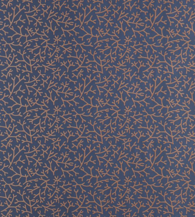 Samphire Wallpaper - Stiffkey Blue - 4005 - Farrow & Ball