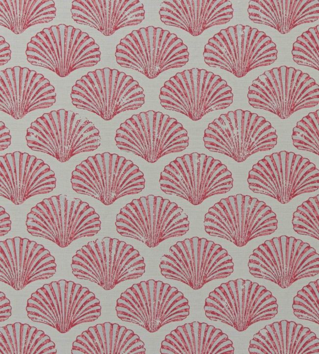 Scallop Shell Fabric - Red - BG-F040401 - Barneby Gates