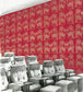 Sicilian Lion Wallpaper - Cinnabar/Bronze - ZPLW312978 - Zoffany