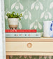 Snowdrop Wallpaper - Sage - NART112801 - Scion