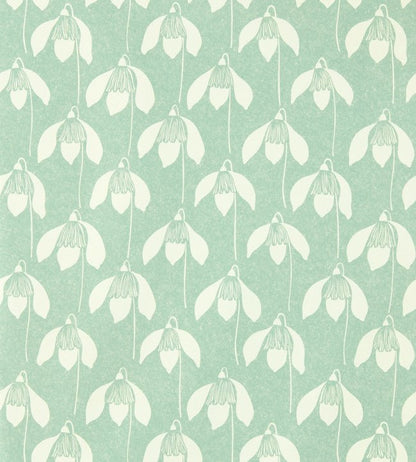 Snowdrop Wallpaper - Sage - NART112801 - Scion