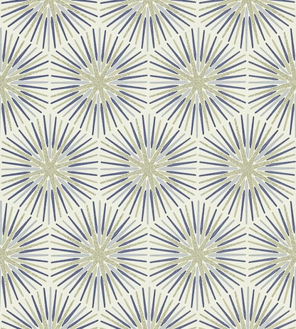 Spark Wallpaper - Sapphire - ZQUA310993 - Zoffany