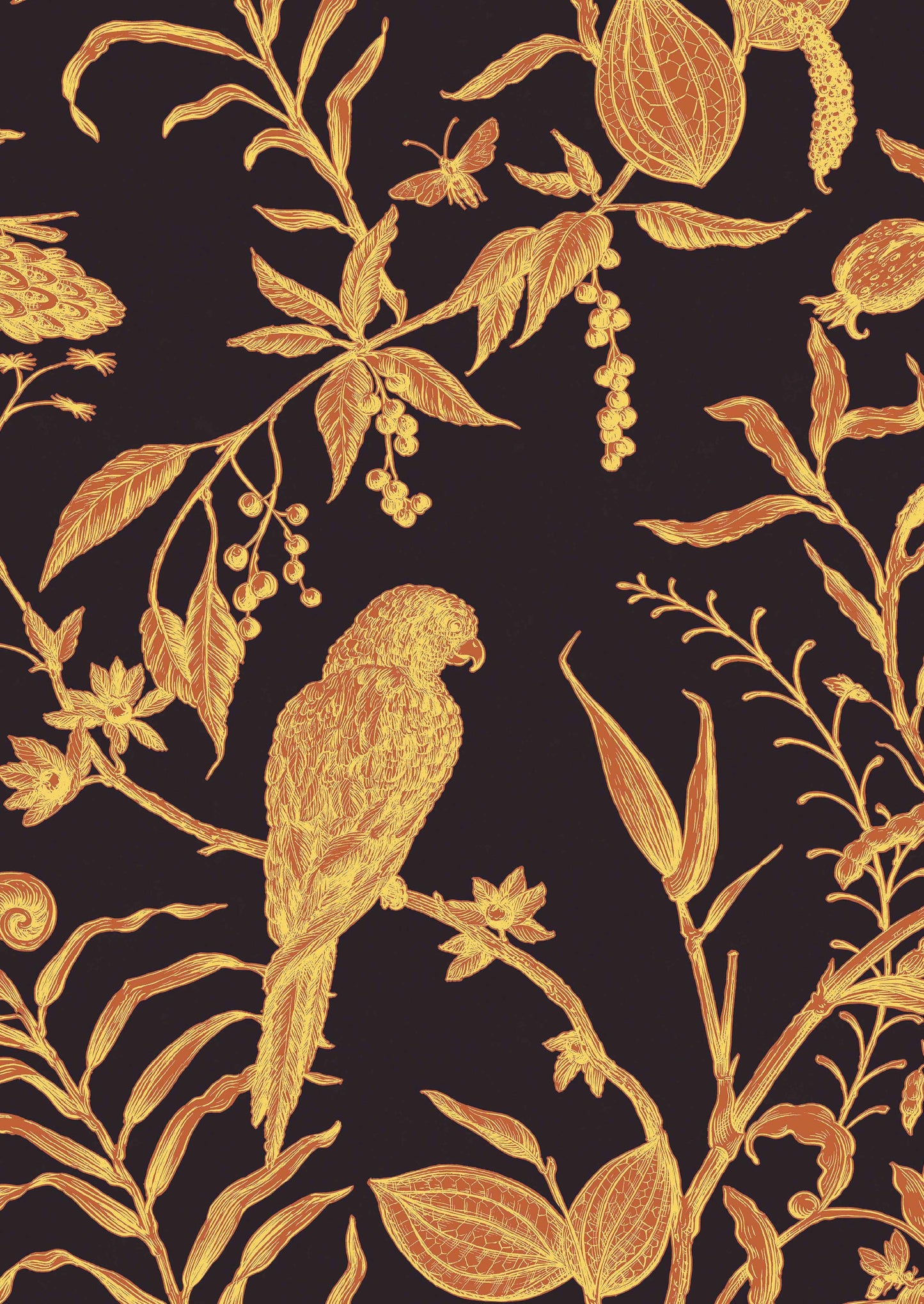 Squawk Wallpaper - Ink