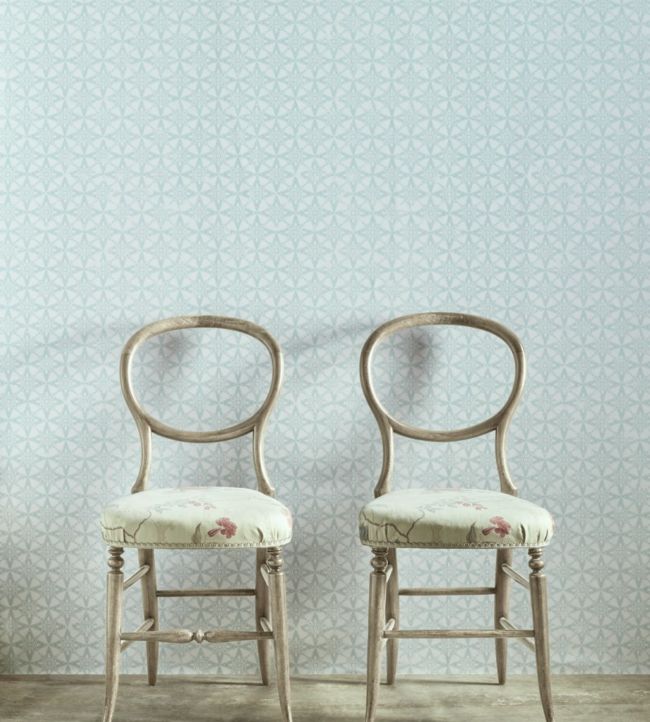 Star Tile Wallpaper - Sage - BG2000201 - Barneby Gates