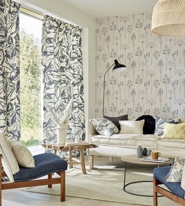 Stipa Wallpaper - Denim - NZAW112019 - Scion