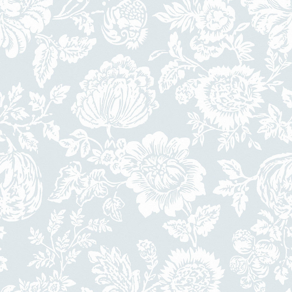 Stipple Wallpaper - Blue - Shabby Chic