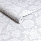Stipple Wallpaper - Grey - Shabby Chic