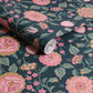 Strawberry Garden Wallpaper - Navy - 125500 - Cath Kidston