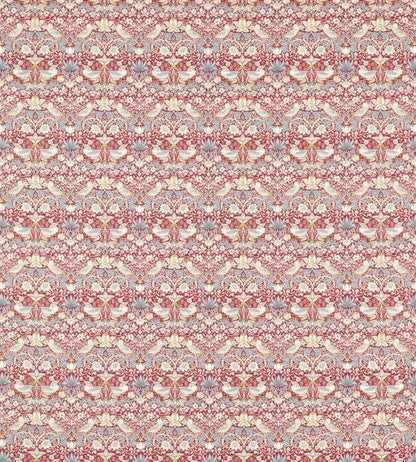 Strawberry Thief Fabric - Plum - F1678/03 - Clarke & Clarke