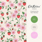 Strawberry Wallpaper - Pink - 125531 - Cath Kidston