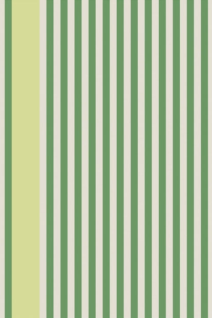 Stripe Wallpaper - Raw Tomatillo - 6102 - Farrow & Ball