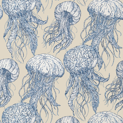 Jelly Fish Bloom Wallpaper