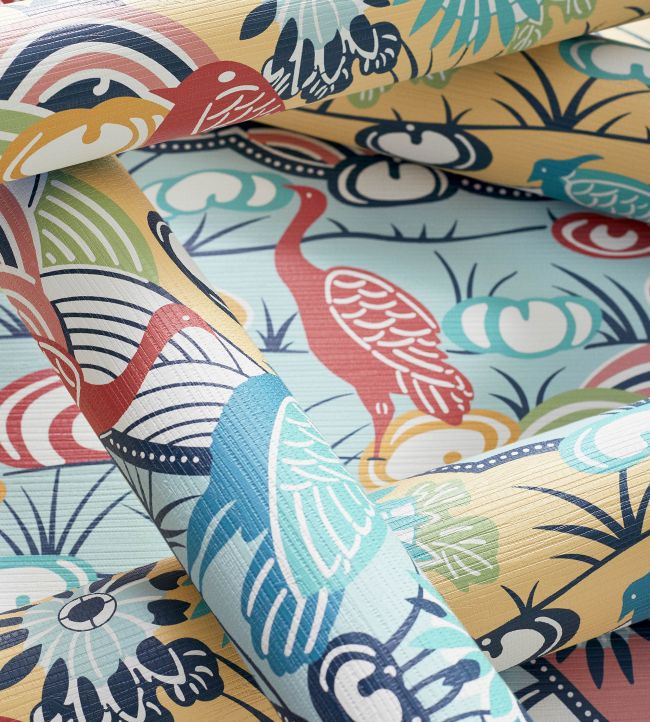 Heron Stream Wallpaper