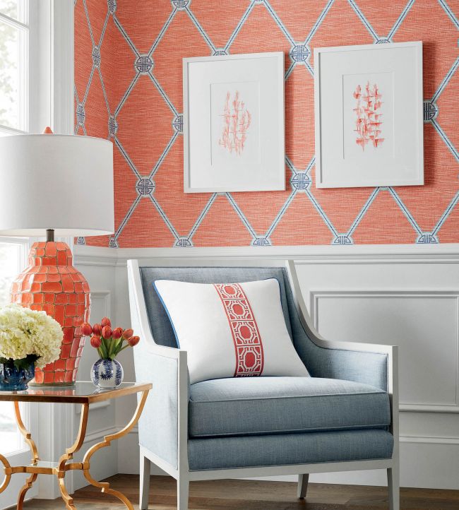 Turnberry Trellis Wallpaper