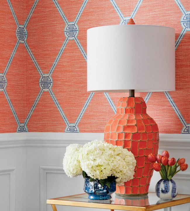 Turnberry Trellis Wallpaper