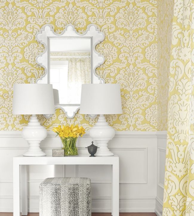 Trelawny Damask Wallpaper