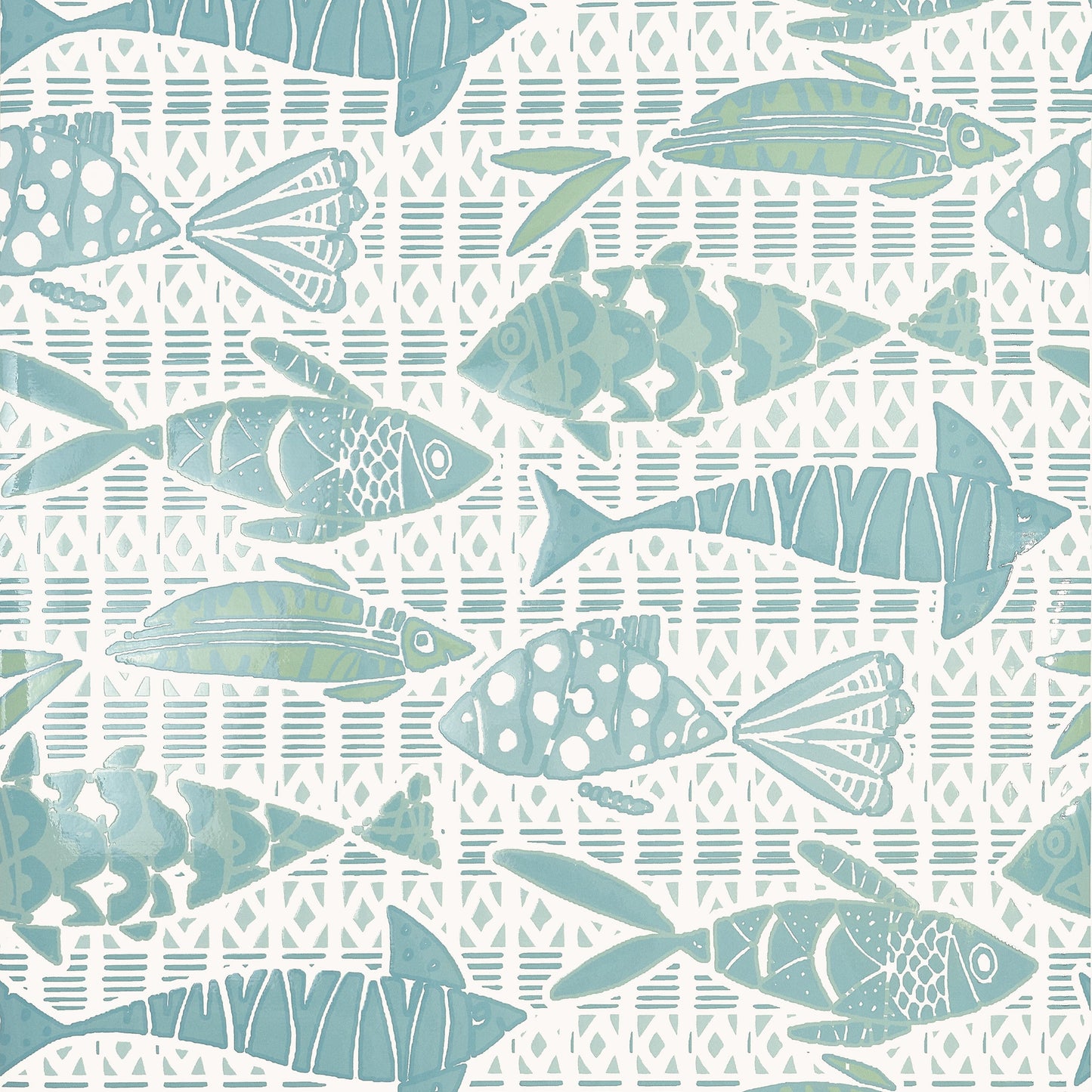 Batik Fish Wallpaper
