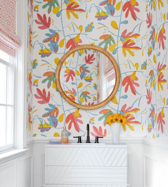 Matisse Leaf Wallpaper