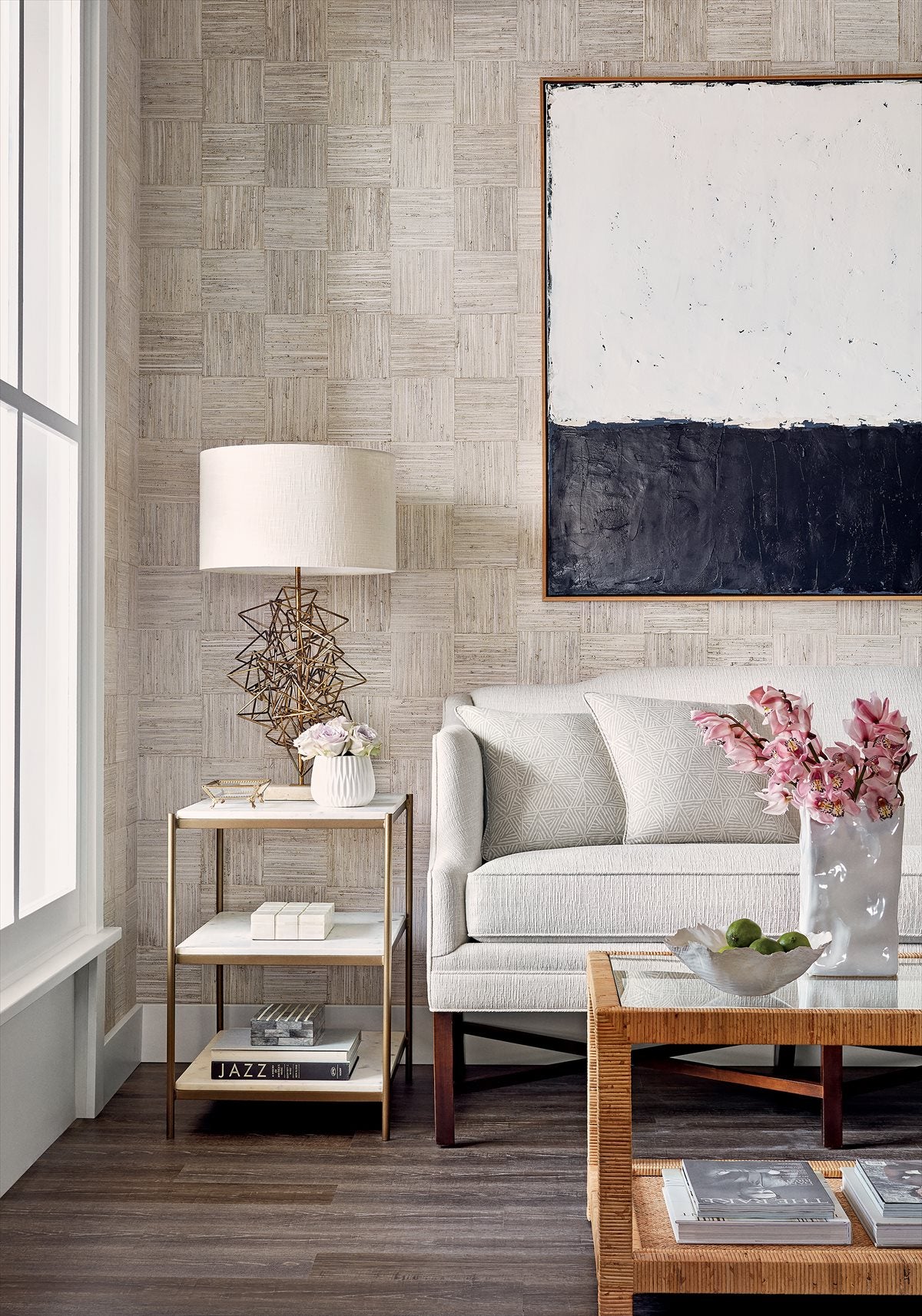 Mosaic Weave Wallpaper