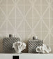 Cafe Weave Trellis Wallpaper