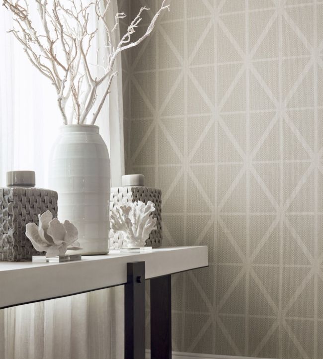 Cafe Weave Trellis Wallpaper