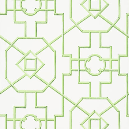 Bamboo Lattice Wallpaper