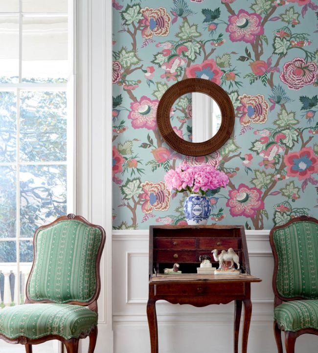 Indienne Jacobean Wallpaper