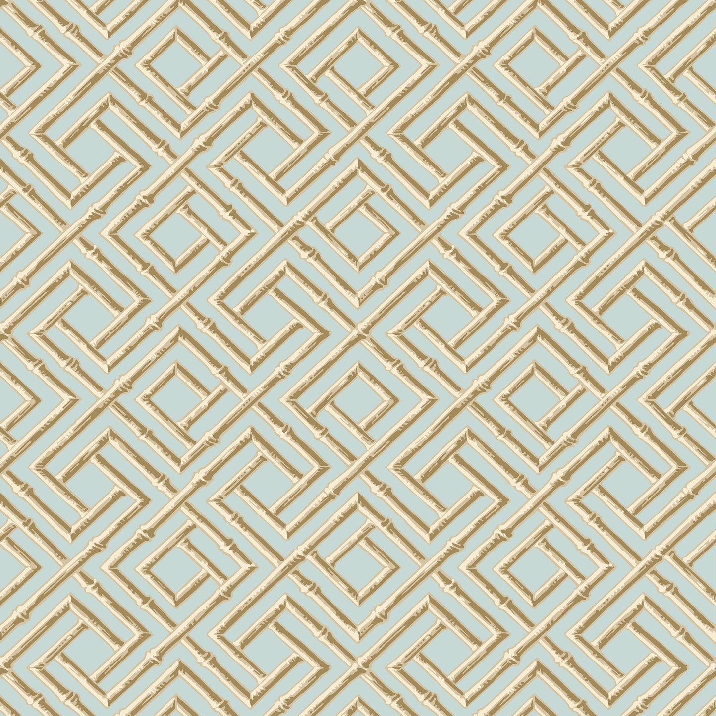 French Lattice Wallpaper