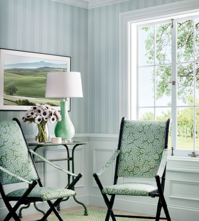 Scarlet Stripe Wallpaper