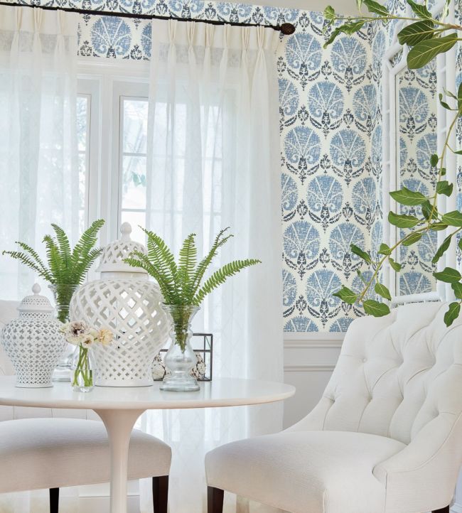 Turkish Damask Wallpaper