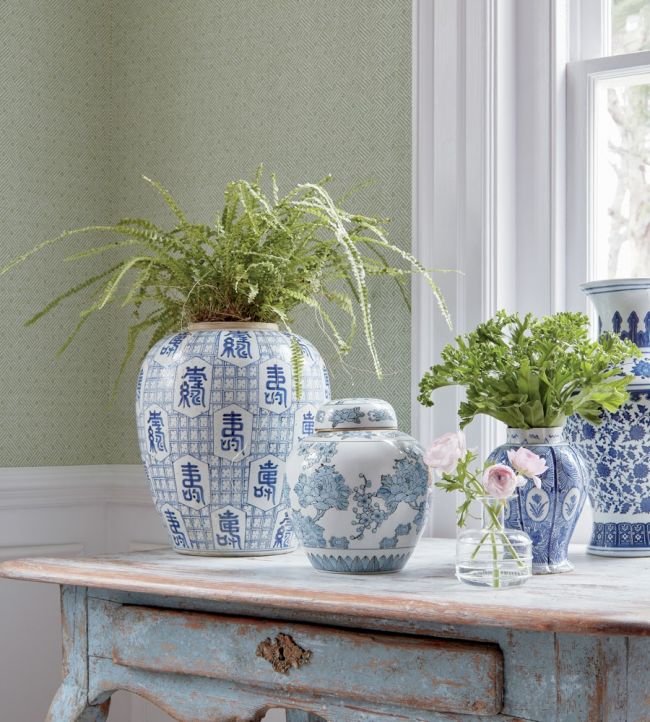 Lattice Weave Wallpaper