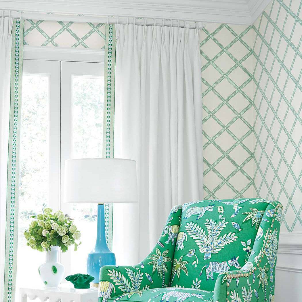 Majuli Trellis Wallpaper