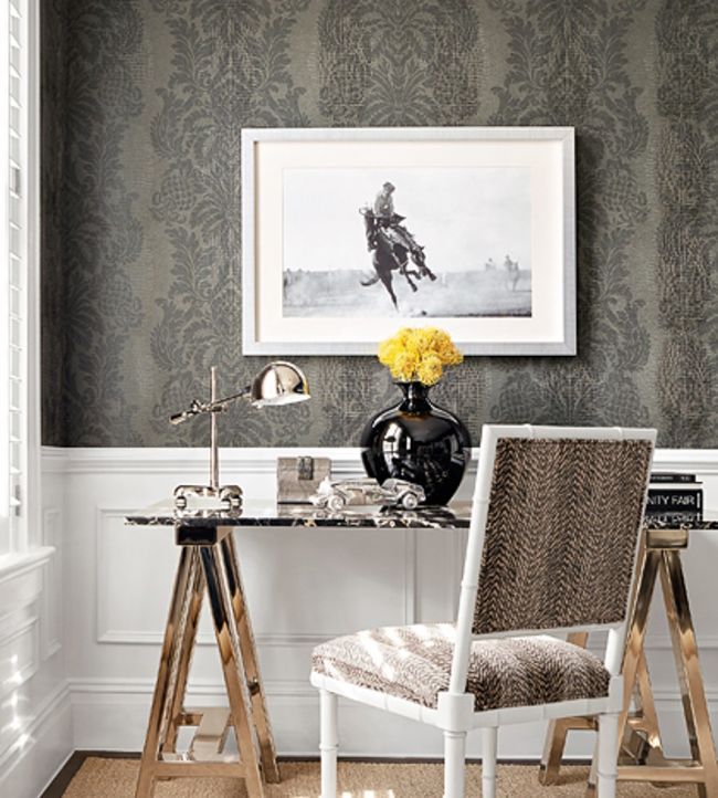 French Quarter Damask Wallpaper