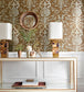 Pravata Damask Wallpaper