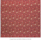 Evenlode Flowers - Red Tapestry Fabric