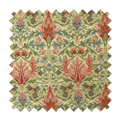 Morris Snakeshead Tapestry Fabric - Green