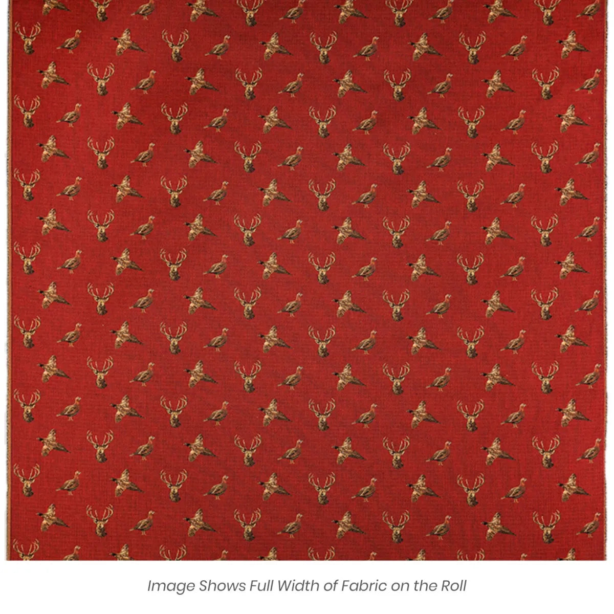 Highland Claret Tapestry Fabric