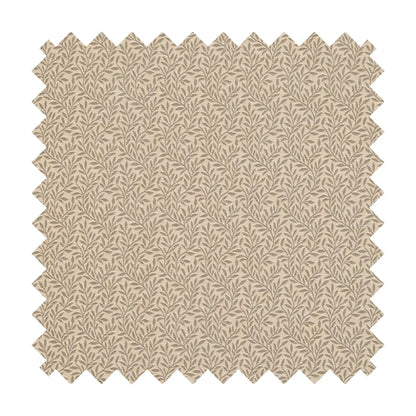 Lily Leaves Tapestry Fabric - Sand