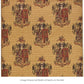 Armorial Knight's Shield Tapestry Fabric