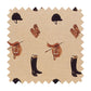 Equestrian - Beige Tapestry Fabric