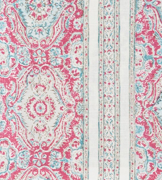 Pedana Stripe Fabric - Pink