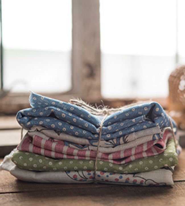 Kerala Stripe Room Fabric - Multicolor