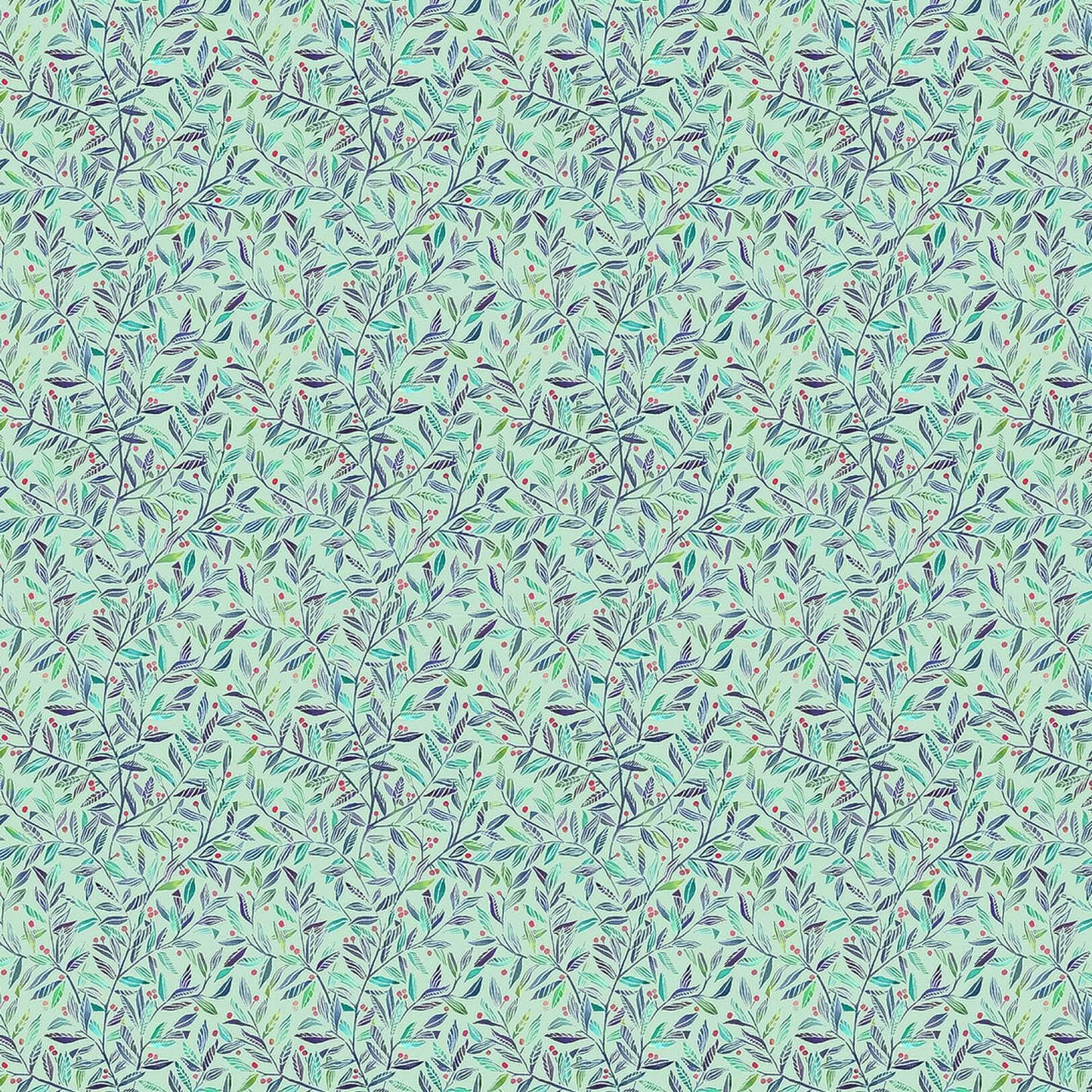 Torquay Gooseberry Mint Lomond Pima Lawn Cotton - Dress Fabric