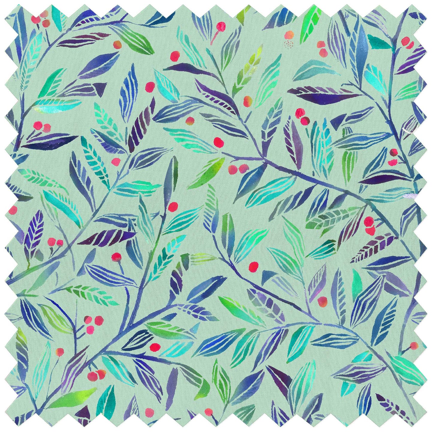 Torquay Gooseberry Mint Lomond Pima Lawn Cotton - Dress Fabric