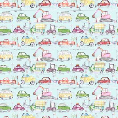 Traffic Jam Dusk Fabric