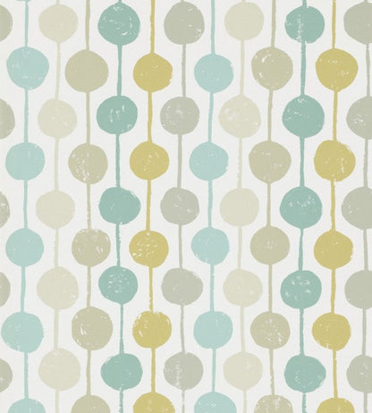 Taimi Wallpaper - Seaglass / Chalk / Honey - NFIK111126 - Scion