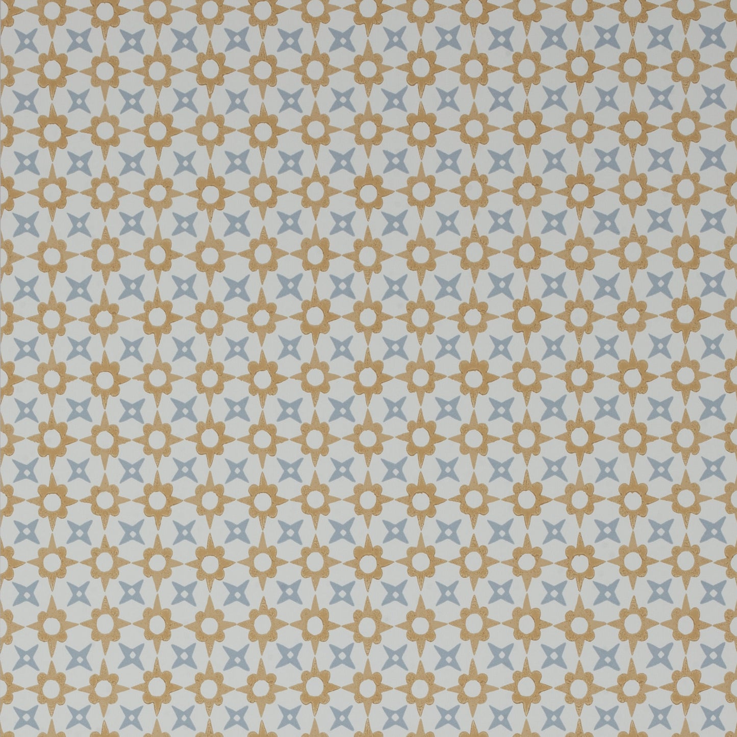 Tassi Wallpaper - Yellow/Blue - J175W-03 - Jane Churchill
