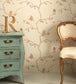 The English Robin Wallpaper - Parchment - BG0300 - 102 - Barneby Gates
