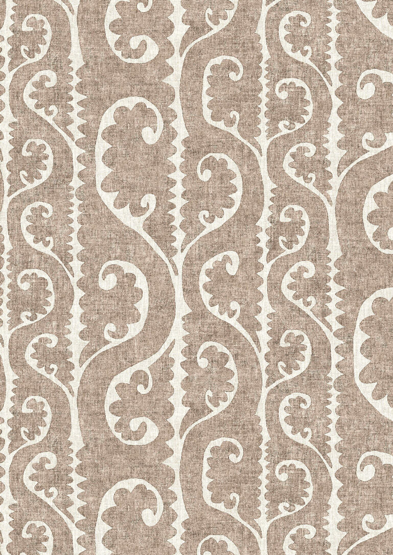 Totem Wallpaper - Cocoa - Lewis & Wood