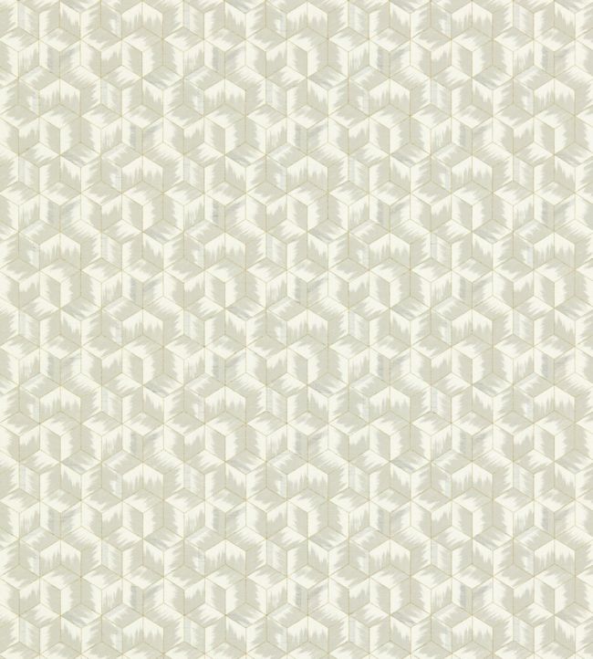 Tumbling Blocks Wallpaper - Empire Grey - ZRHW312891 - Zoffany